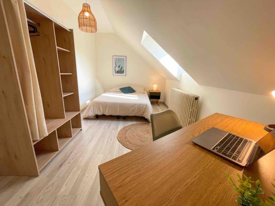 4 Chambres - Grande Maison - Parking - Jardin Amiens Exteriör bild