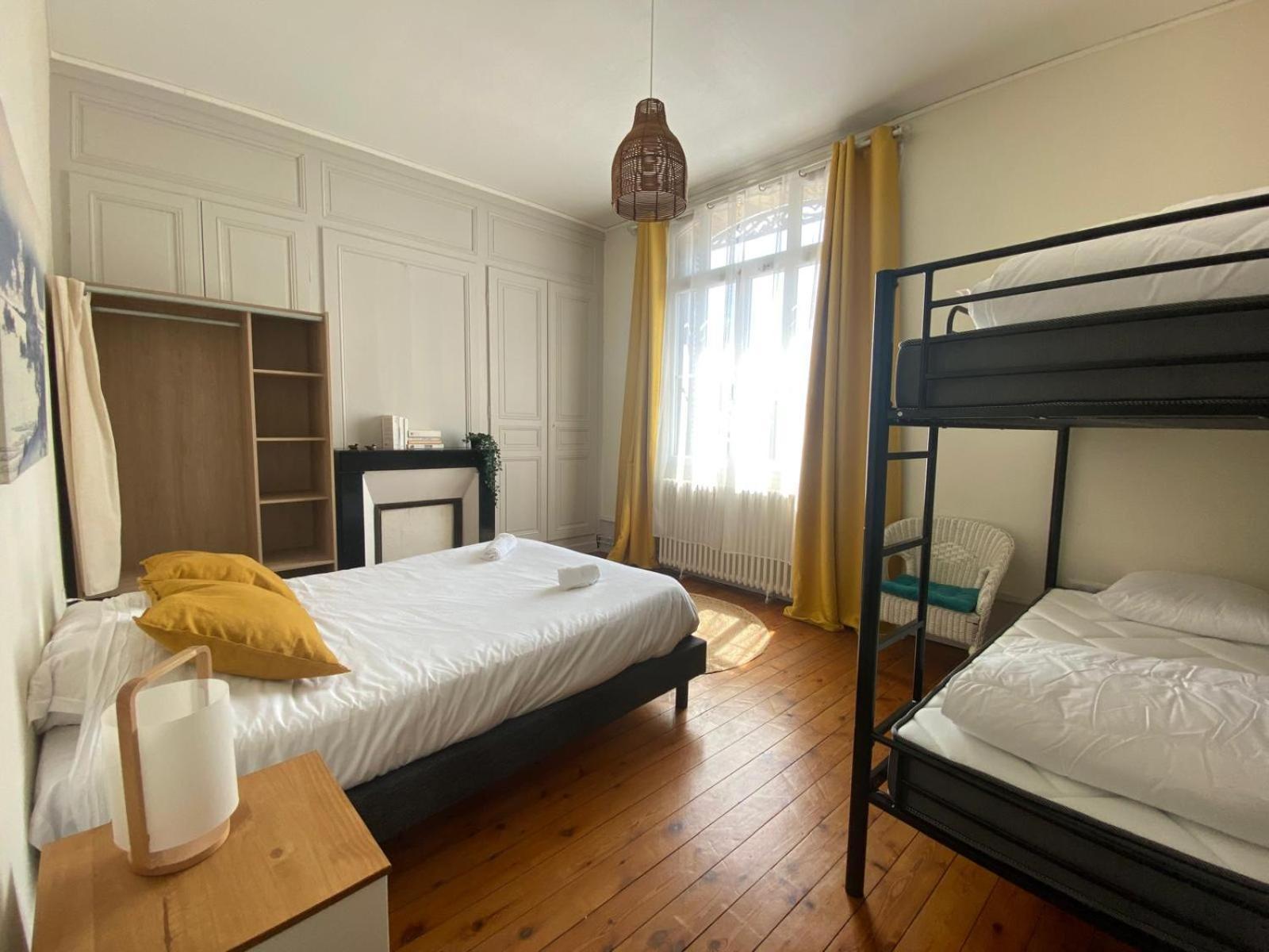 4 Chambres - Grande Maison - Parking - Jardin Amiens Exteriör bild